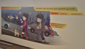 Spausdiname tiesiai ant sienos bei kuriame skaitmeninius siužetus